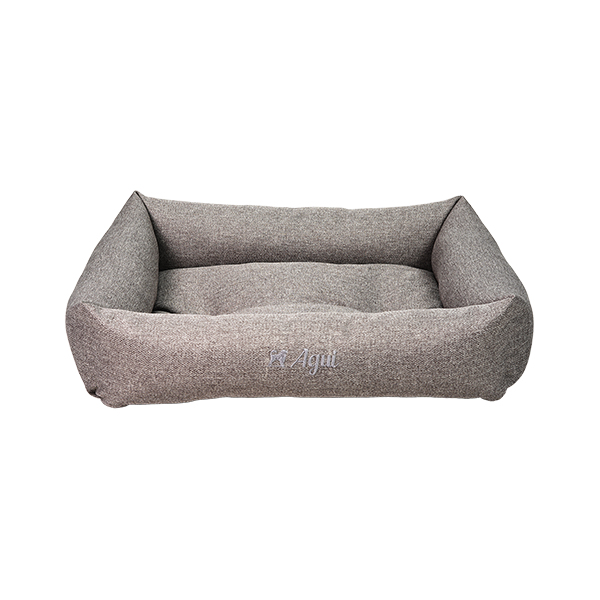 Agui Elemental Bed - 65X50X17 Cm - Greige - 65 X 50 X 17 Cm