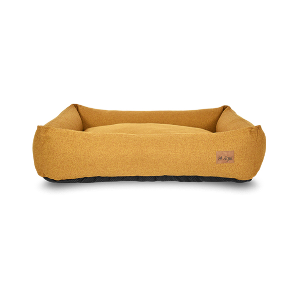 Agui Earthy Bed - 110X90X25Cm - Amber Orange - 110 X 90 X 25 Cm
