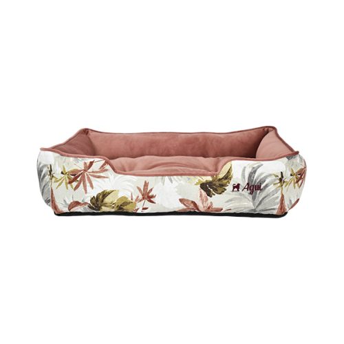 Agui Leafy Bed - 50X40X15Cm - Dusty Pink - 50 X 40 X 15 Cm