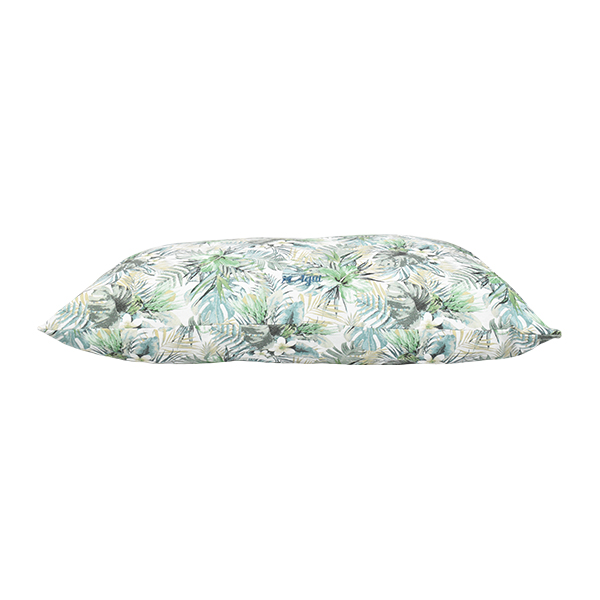 Agui Leafy Cushion - 120X80Cm - Storm Blue - 120 X 80 Cm