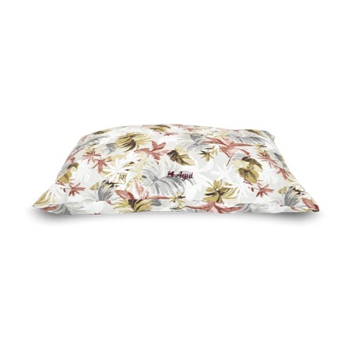 Agui Leafy Cushion - 80X60Cm - Dusty Pink - 80 X 60 Cm