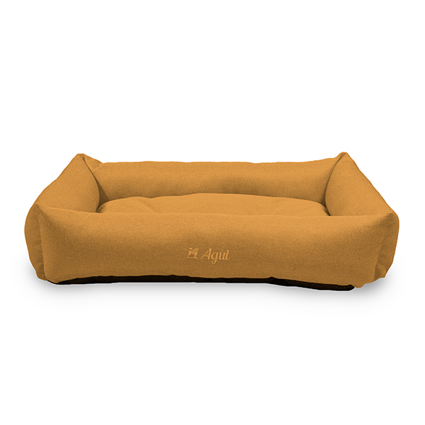 Agui Elemental Bed - 95X75X20 Cm - Gold Yellow - 95 X 75 X 20 Cm