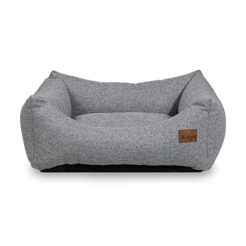 Agui Noble Bed - 60X50X25 Cm - Moon Grey - 60 X 50 X 25 Cm