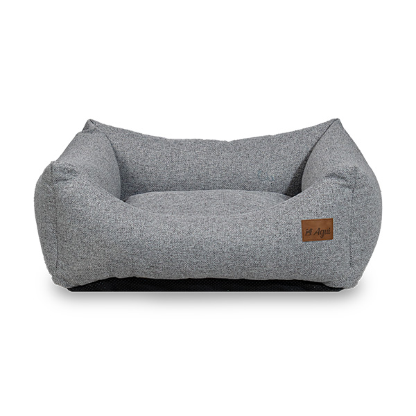 Agui Noble Bed - 80X65X28 Cm - Moon Grey - 80 X 65 X 28 Cm