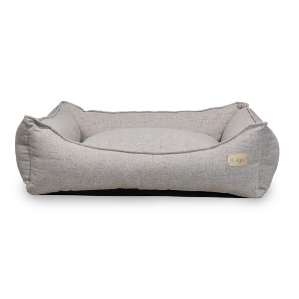 Agui Pure Bed - 100X80X30 Cm - Taupe