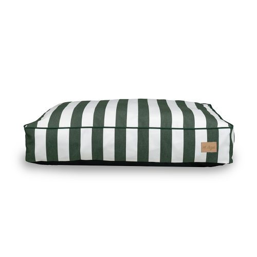 Agui Stripes Cushion - 120X80X15 Cm - Dark Green - 120 X 80 X 15 Cm
