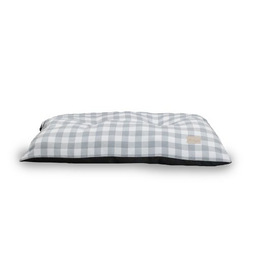Agui Vichy Cushion - 60X45 Cm - Fog Grey - 60 X 45 Cm