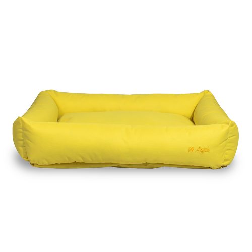 Agui Sunny Waterproof Bed - 90X75X23 Cm - Sunrise Yellow - 90 X 75 X 23 Cm