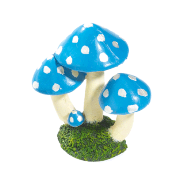 Decoração Aquário "Mushroom" 7X5,5X7 Cm