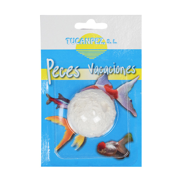 Alimento Peixes - Bloco Férias - 1 Un
