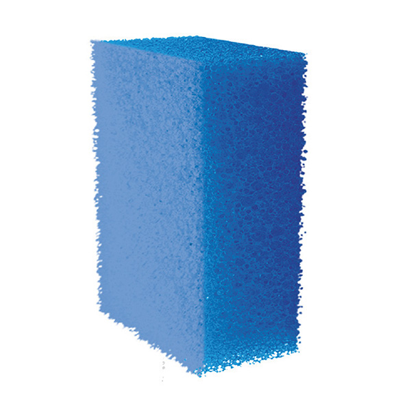 Matéria Filtrante - Haquoss Esponja Azul - 20X10X10Cm Fina