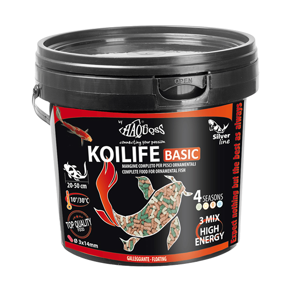Alimento Peixes - Haquoss Koilife Basic - 10Lt / 1Kg