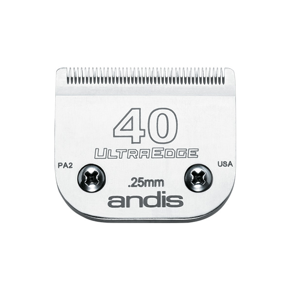 Lâmina Andis Ultraedge - Tamanho 40 Ss - 0,25 Mm