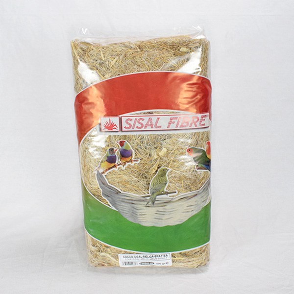 Materia P/ Ninhos Côco Sisal Barbas Milho - 500G - 500 G