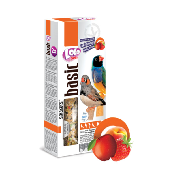 Barritas De Frutas P/ Exóticos - 2 Unidades X 30G