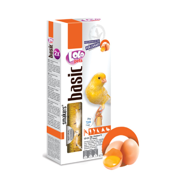 Barritas De Ovo P/ Canários - 2 Unidades X 25G