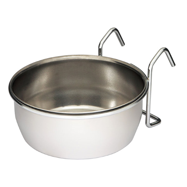 Comedouro Aço Inox Com Suporte - 1.34L