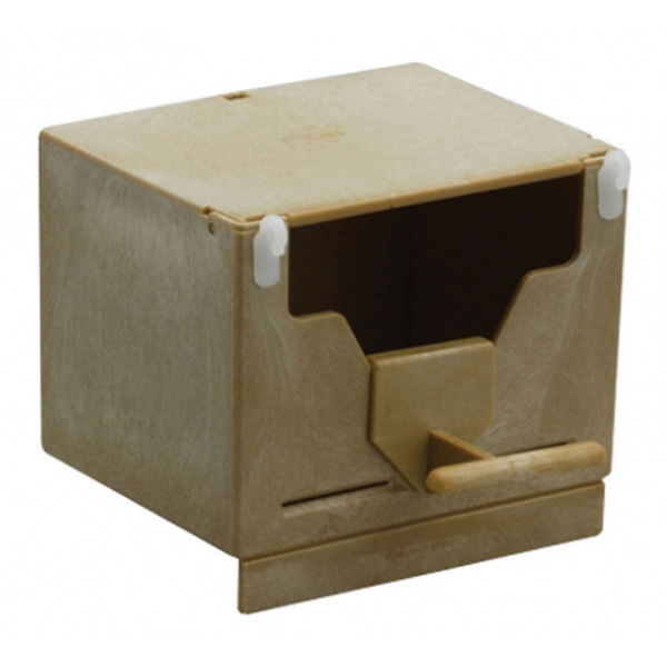 Ninho Exterior Plastico P/ Exóticos 13X10X9.5Cm