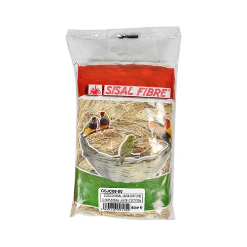 Materia P/ Ninhos Côco Sisal Juta Algodão - 50G - 50 G