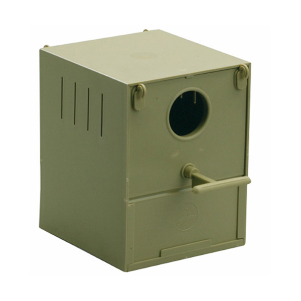 Ninho Exterior Plastico P/ Periquitos - 12X13X16 Cm