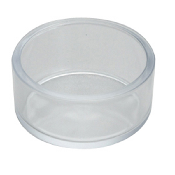Comedouro Girassol Transparente - 7X3,5 Cm - 12 Unidades
