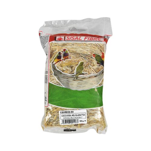 Materia P/ Ninhos Côco Sisal Barbas Milho - 50G