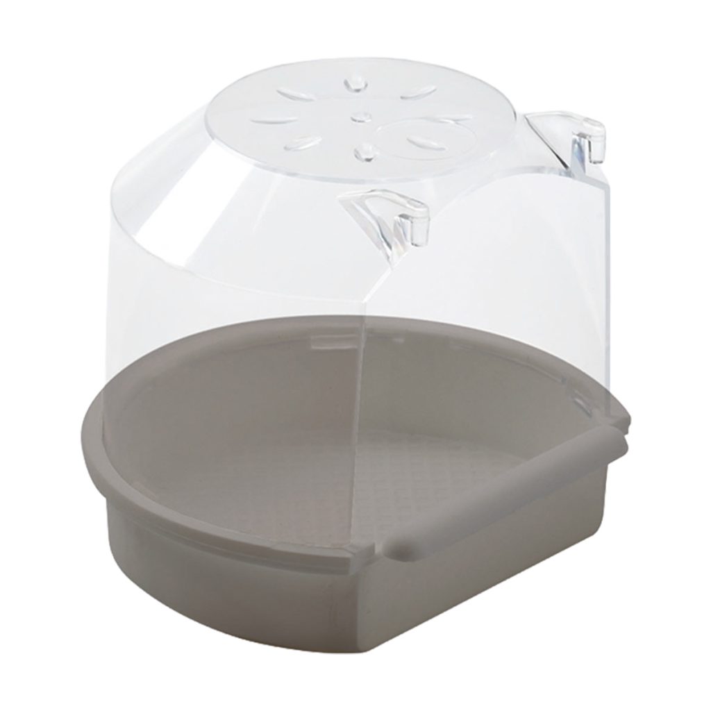 Banheira Exterior P/ Pássaros - Reciclado 12X13X11,5 Cm (Cx 12Un)