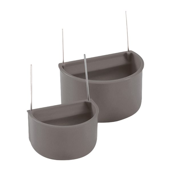 Comedouro P/ Pássaros C/ Ganchos - Reciclado 5,5X5X3 Cm (Pack 12Un)