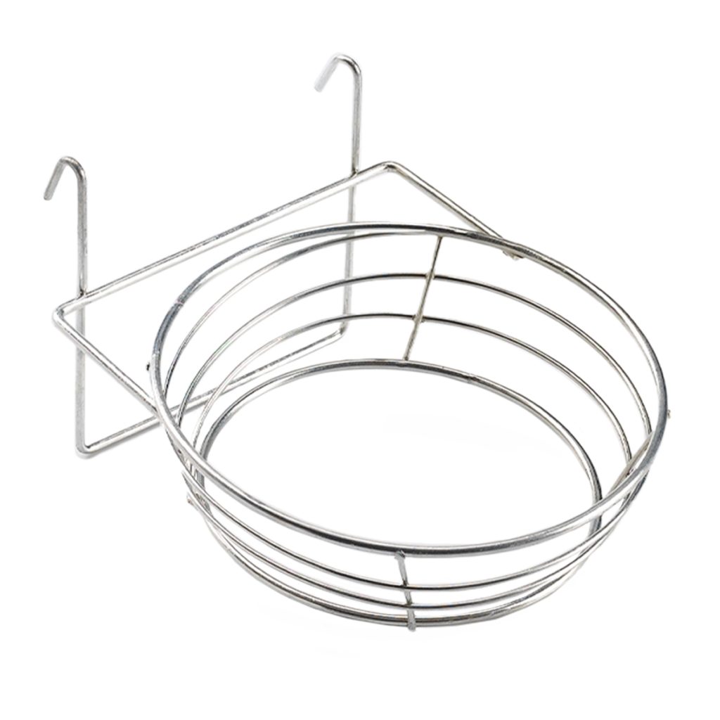 Suporte Metal P/ Ninho Pássaro - 12 Cm (Pack 2Un)