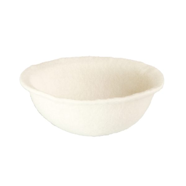 Cobertura Ninho Feltro Branco - 12Cm (Pack 12Un)