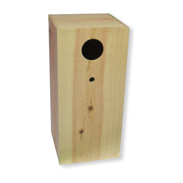 Ninho De Rosela Especial Em Madeira - 55X25X25Cm
