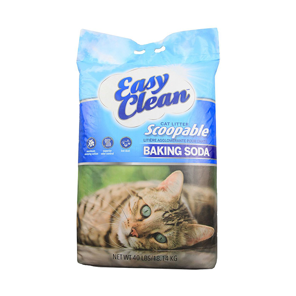 Litter Aglomerante P/ Gatos "Easy Clean" Baking Soda - 18 Kg - Saco - 18 Kg