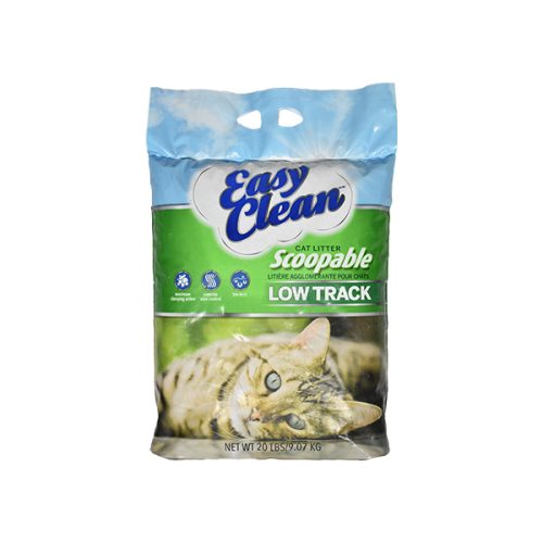 Litter Aglomerante P/ Gatos "Easy Clean" Low-Track - 9 Kg - Saco - 9 Kg