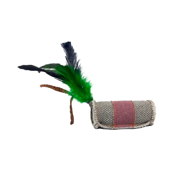 Brinquedo Gato "Toy Feathers, Grass String" - 4X9,5 Cm