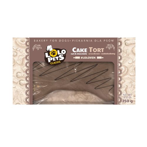 Bolo P/ Cão - Nozes E Chocolate - 250G