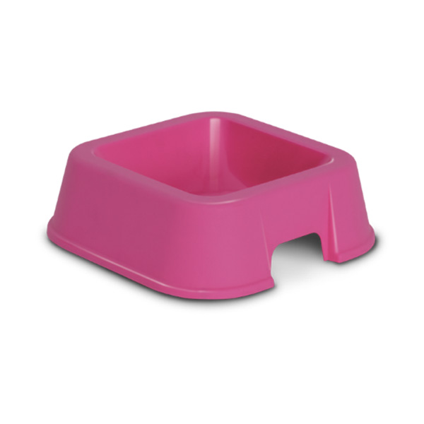 Comedouro Plástico "Viola" 0.5L - 19X19X7 Cm