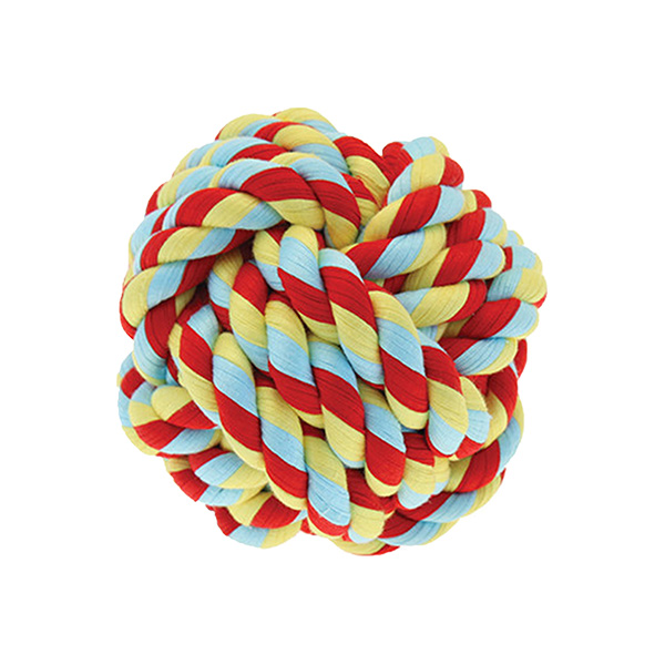Brinquedo Cão - "Twist-Tee Ball" - 14X14 Cm