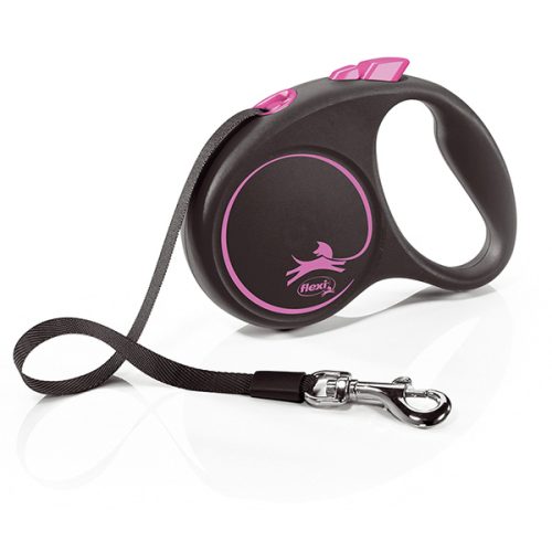 Flexi Black Design (Fita/Tam. L) 5 Mt / 50 Kg (Rosa)