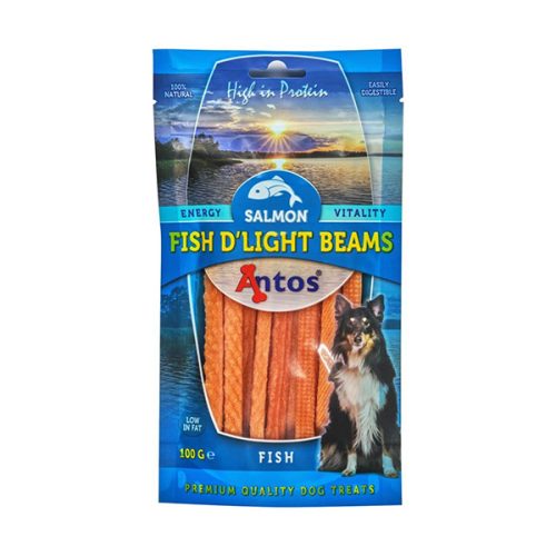 Snack Natural "Fish D'Light Beams" Salmão - 100G