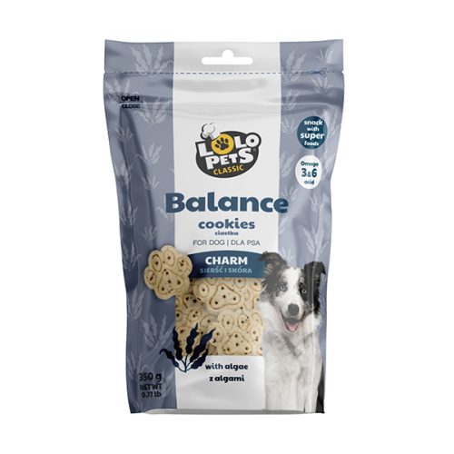 Biscoitos P/ Cão - Balance - Charm - For A Shiny Coat And Healthy Skin - 350G