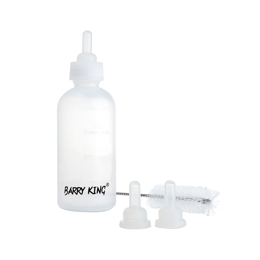Biberão C/ 3 Tetinas + Escova "Barry King" - 60Ml