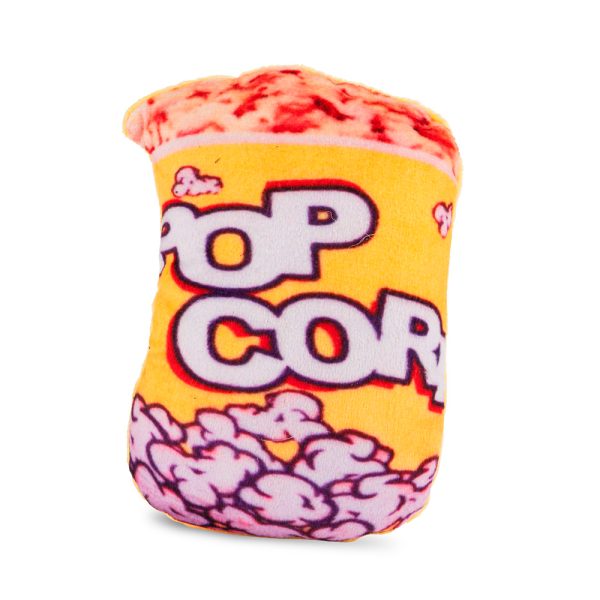 Brinquedo Cão "Plush Popcorn" - 10 Cm