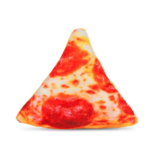 Brinquedo Cão "Plush Pizza" - 16 Cm