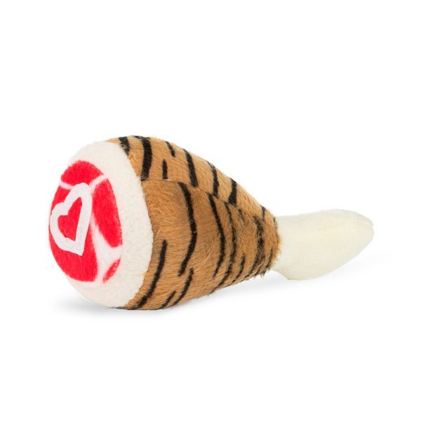 Brinquedo Cão "Plush Ham Tiger-Cube" - 12,5 Cm