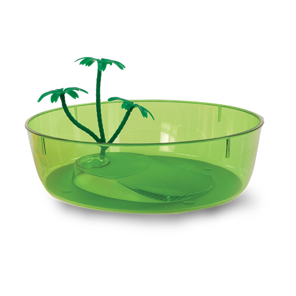 Tartarugueira Plastica 'Nisida' Mini - 25X7Cm
