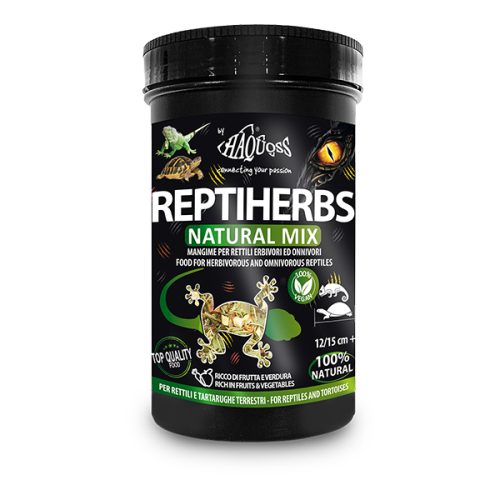 Alimento Repteis - Haquoss Reptiherbs Natural Mix - 1000Ml / 240G
