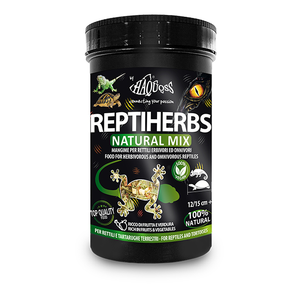 Alimento Repteis - Haquoss Reptiherbs Natural Mix - 1000Ml / 240G