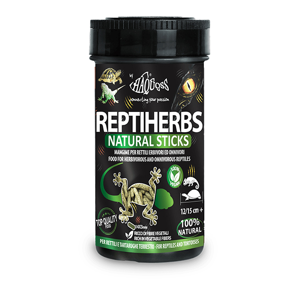 Alimento Repteis - Haquoss Reptiherbs Natural Sticks - 250Ml / 50G