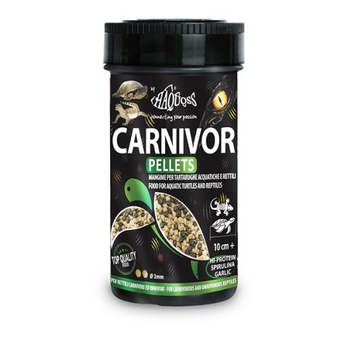 Alimento Repteis - Haquoss Carnivor Pellets - 250Ml / 90G