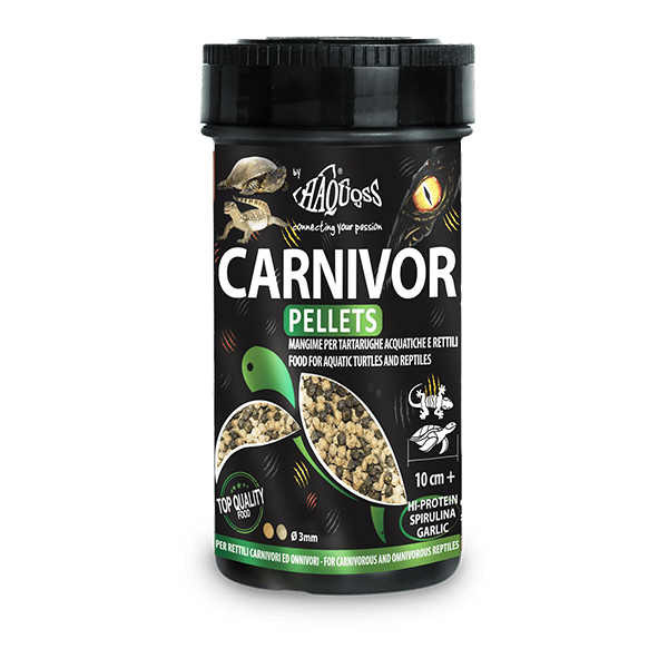 Alimento Repteis - Haquoss Carnivor Pellets - 250Ml / 90G